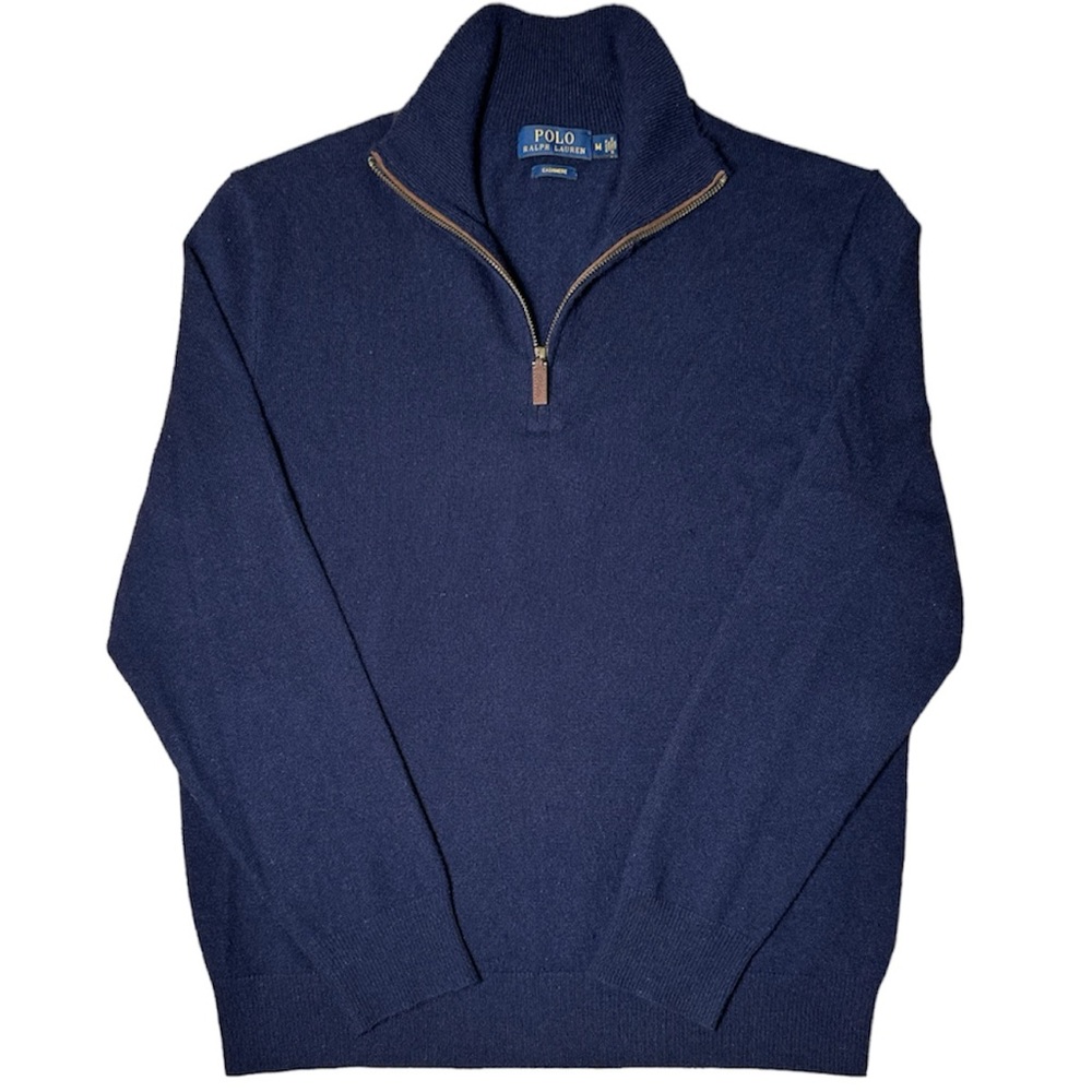Polo RL Cashmere Zip Up